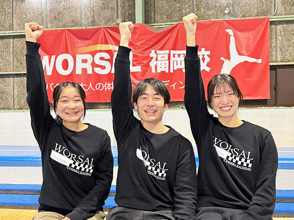 現役で活躍中のチア講師