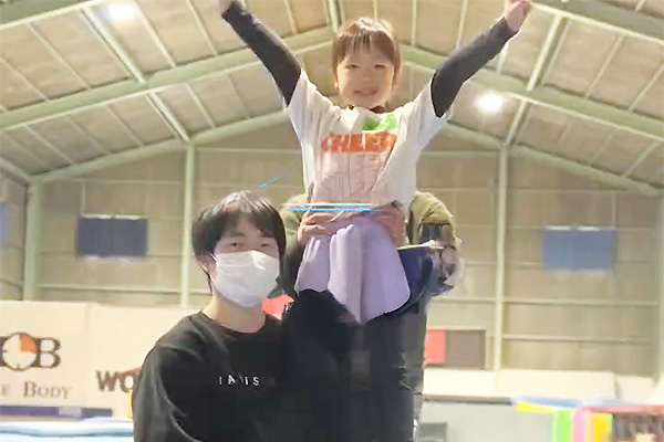 幼児チアリーディング体験会