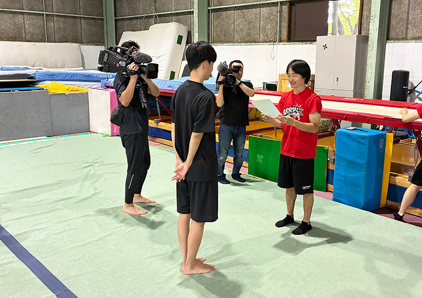 バク転チャレンジデー特別企画「バク転マスター認定試験」