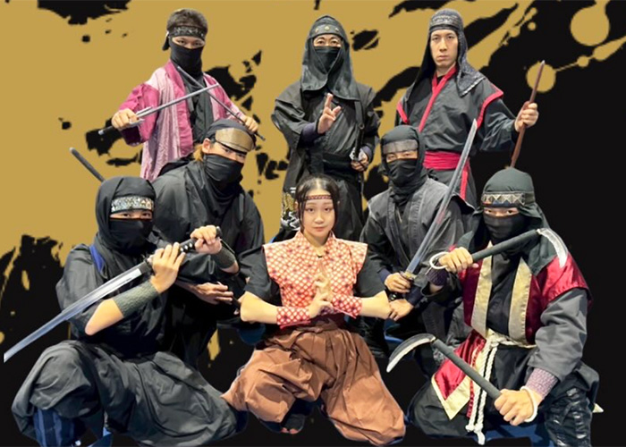 1/11(日)福岡黒田忍者隊：イオンモール福津忍者イベント