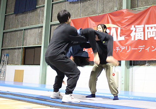 出張！わくわく！バク転チャレンジ教室