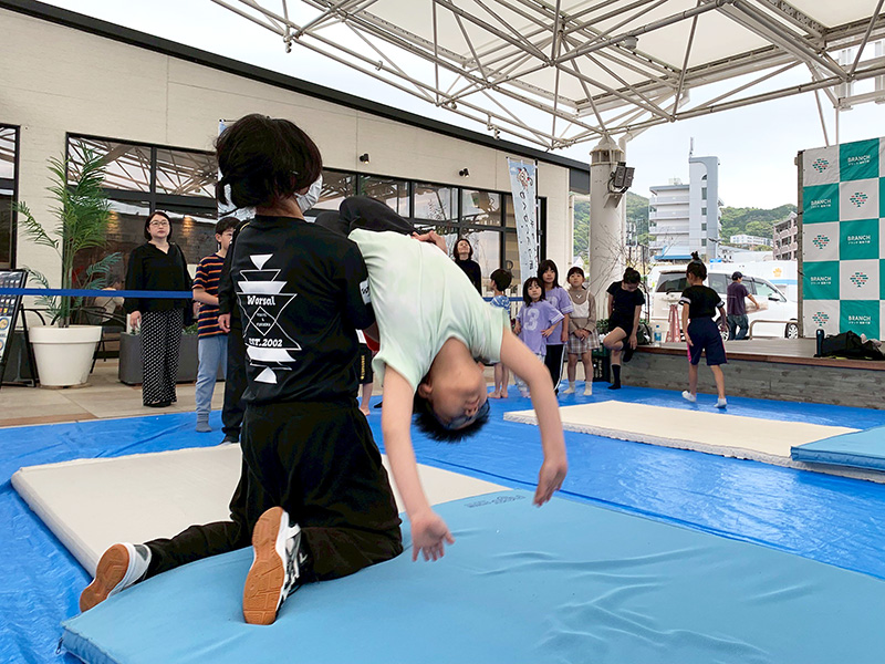出張わくわくバク転チャレンジ教室