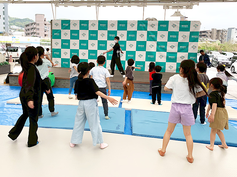 出張わくわくバク転チャレンジ教室