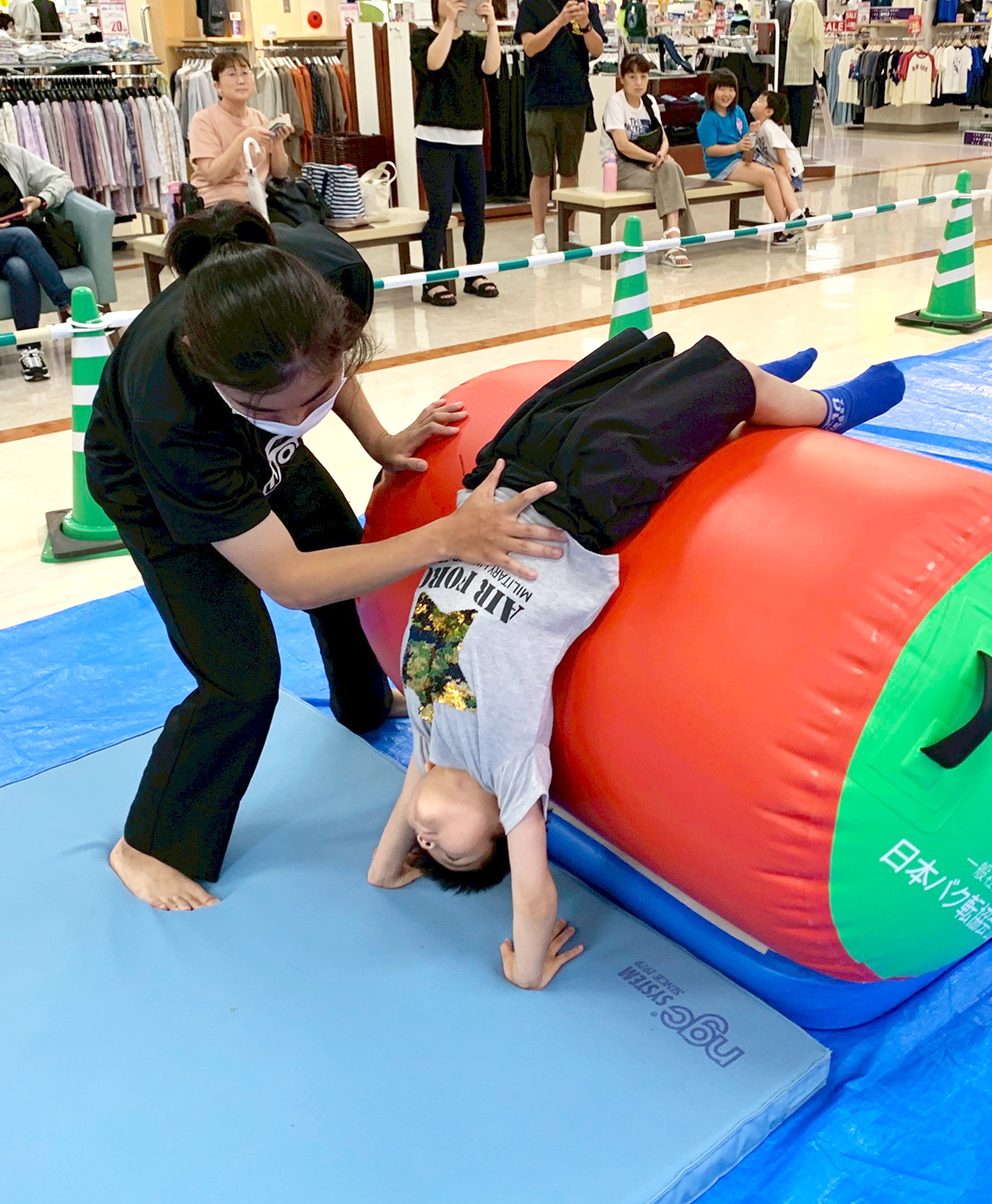出張！わくわく！バク転チャレンジ教室